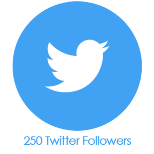 Buy 250 Twitter Followers PayPal