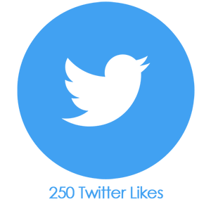 250 Twitter Likes