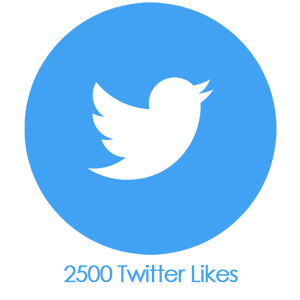 Buy 2500 Twitter Likes PayPal