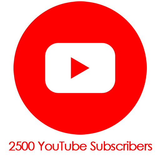 Buy 2,500 YouTube Subscribers PayPal