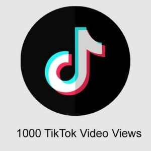 1000 tiktok video views