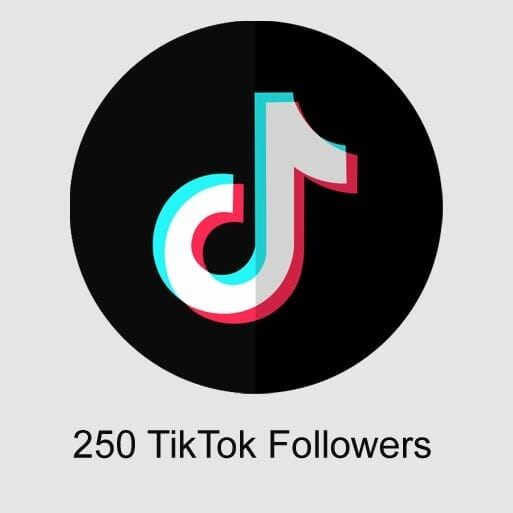 250 tiktok followers